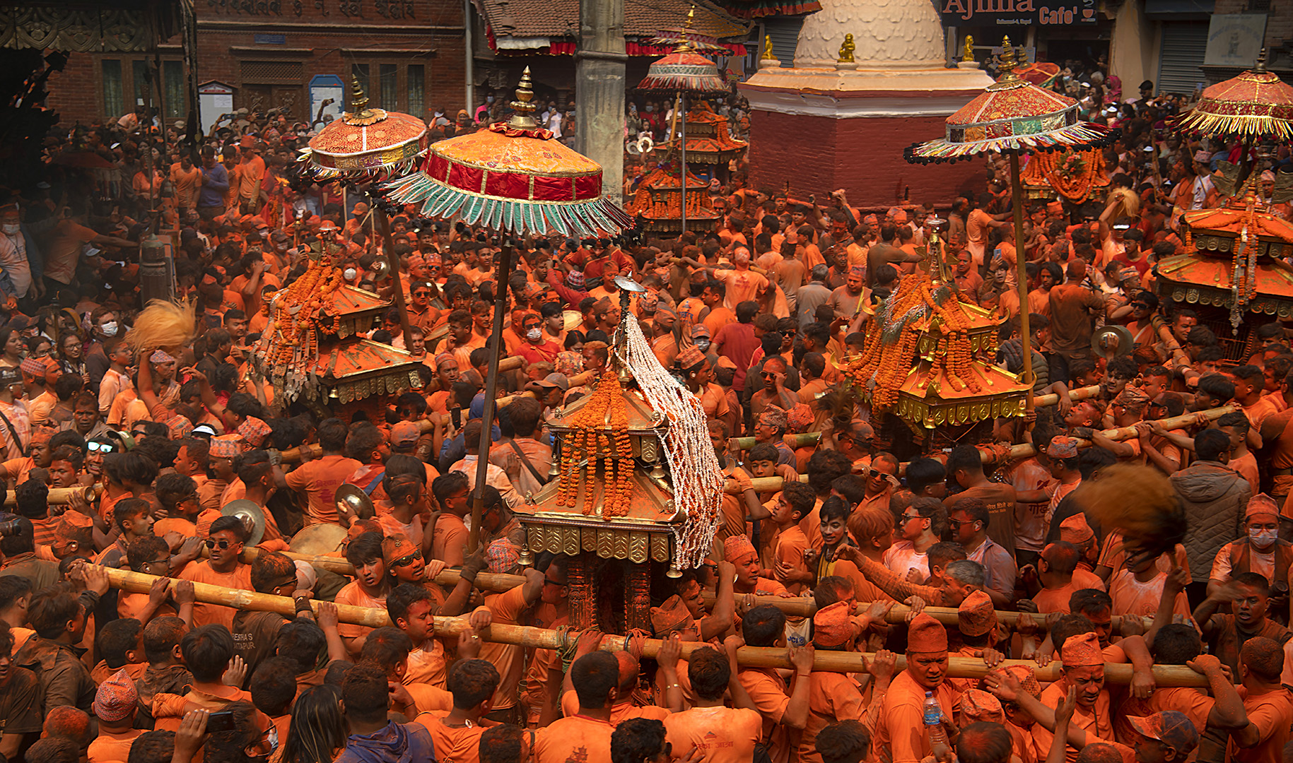 Nepalese New Year Shrine Nepalese New Year Shrine